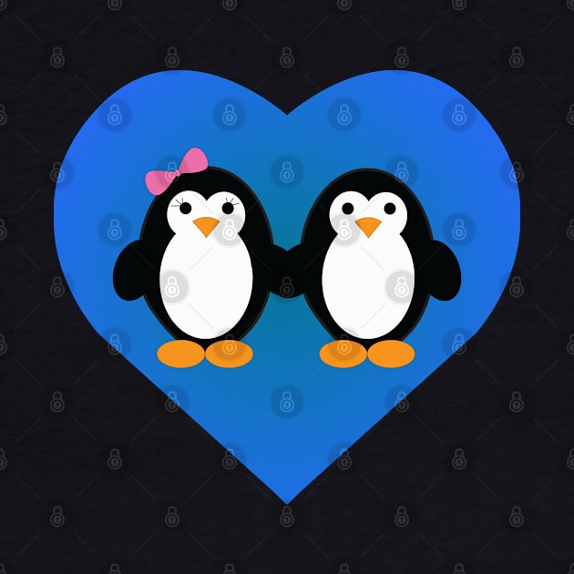 Penguin Love by Hedgie Designs